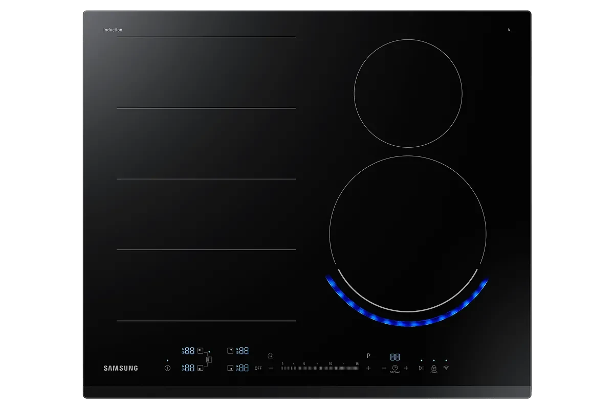 Индукционная панель Samsung NZ64R9777GK с технологией Virtual Flame™