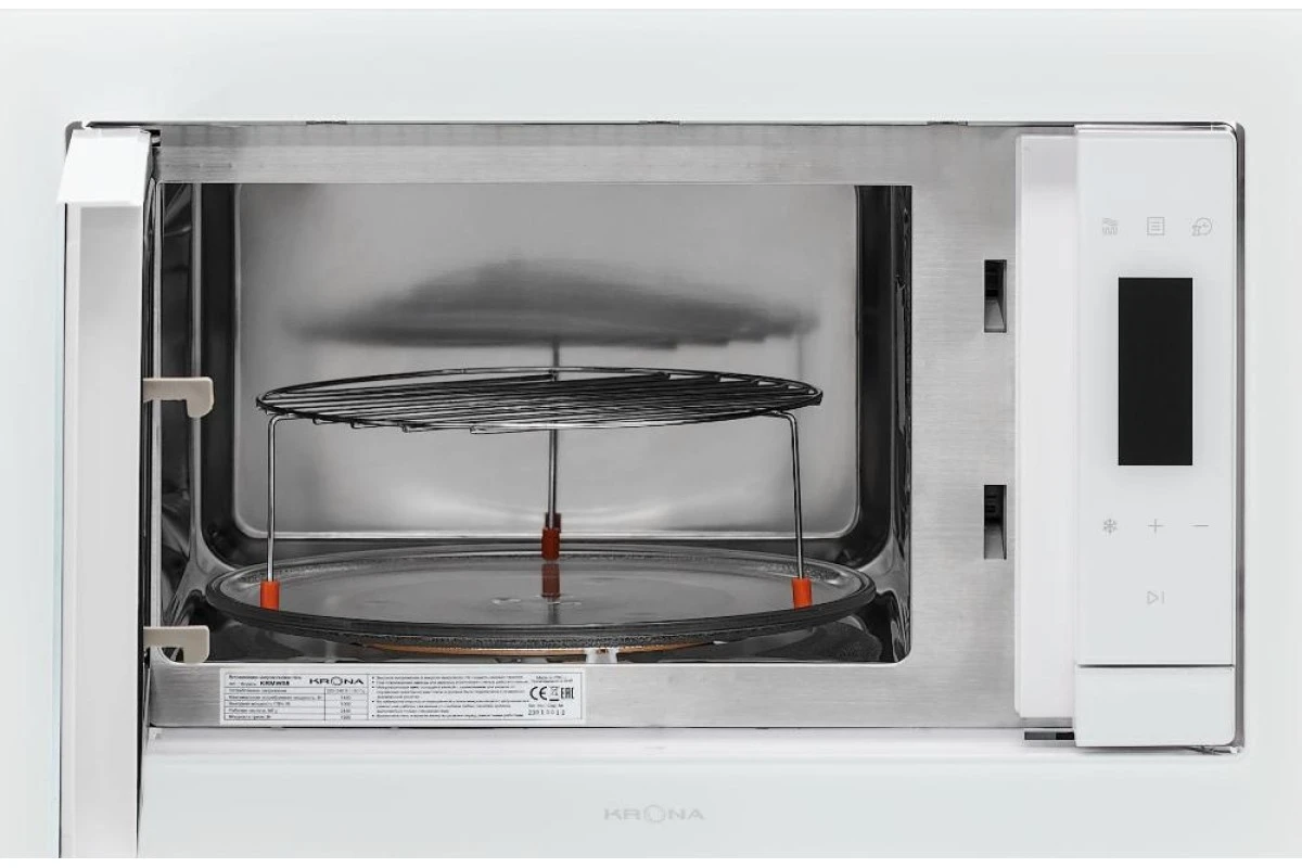 Встраиваемая микроволновая печь Krona ESSEN 60 WH DOTS