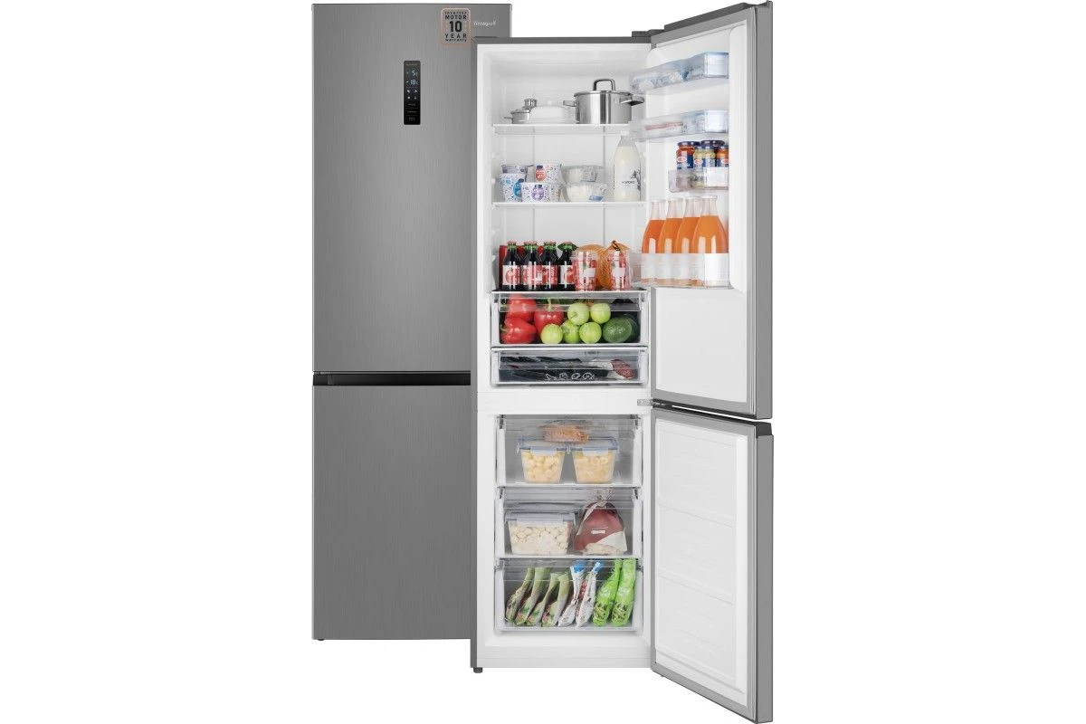 Отдельностоящий холодильник с инвертором Weissgauff WRK 2000 Total NoFrost Inverter Inox