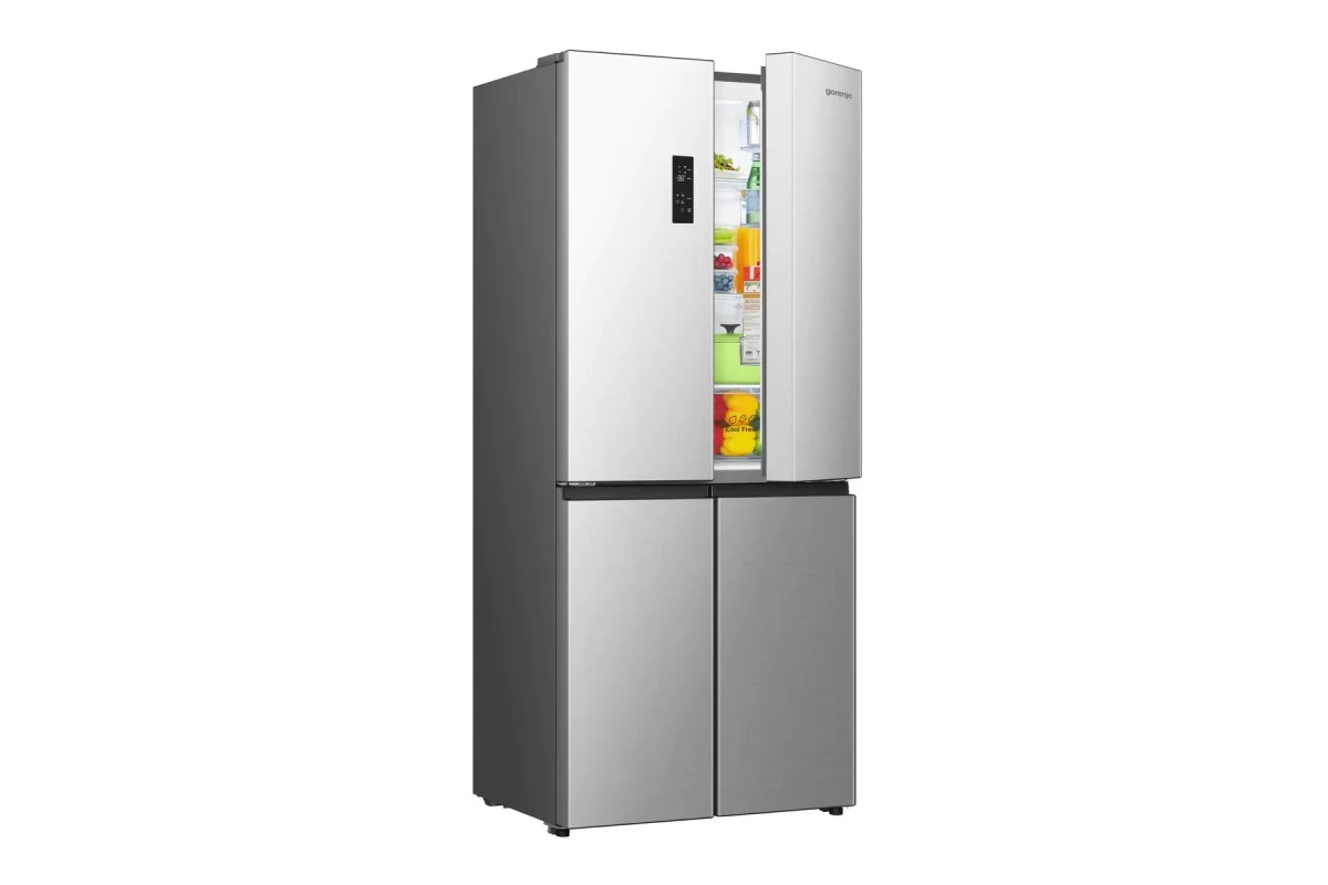 Многодверный холодильник Gorenje NRM819E61X