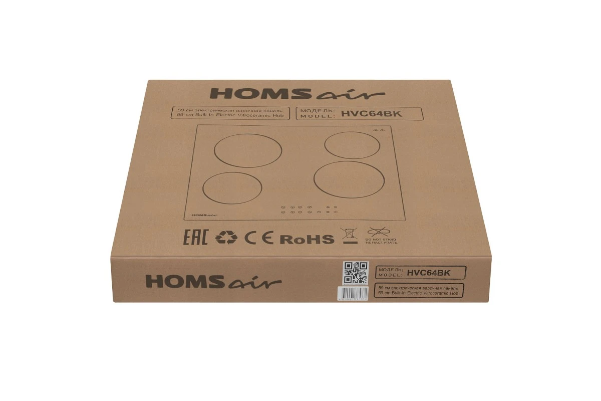 Электрическая варочная панель HOMSair HVC64BK