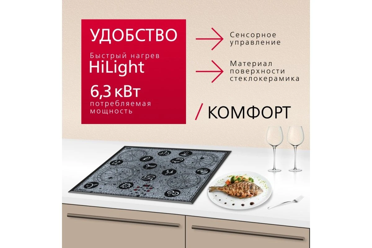 Электрическая панель Hansa BHC66504