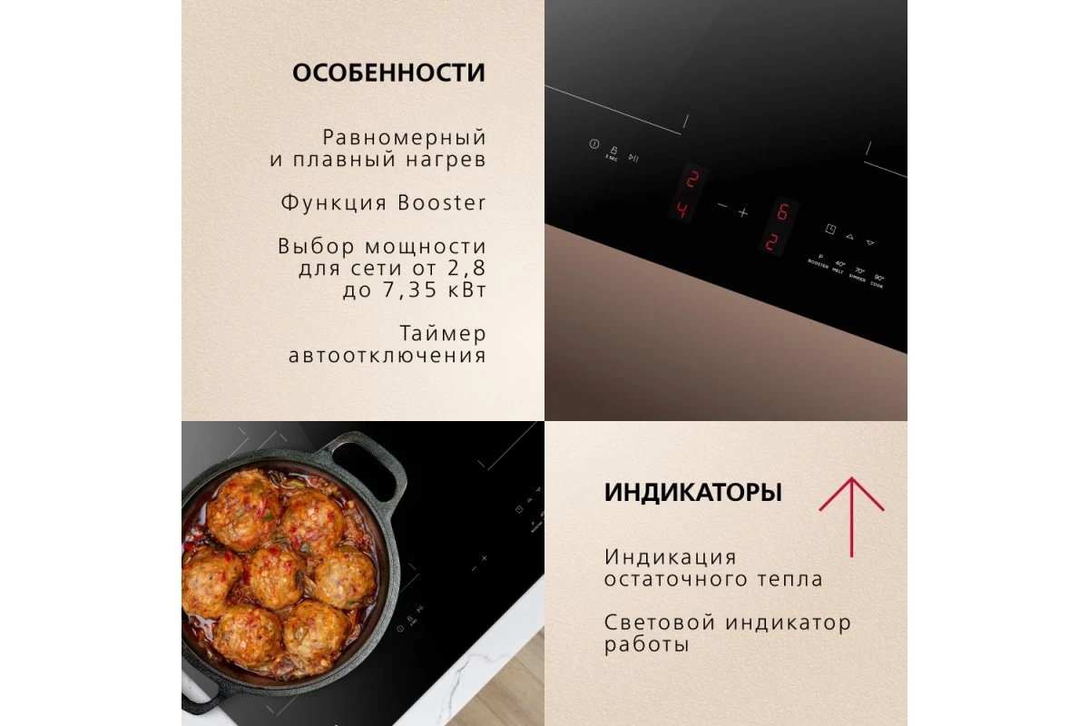 Индукционная панель Hansa BHI67506