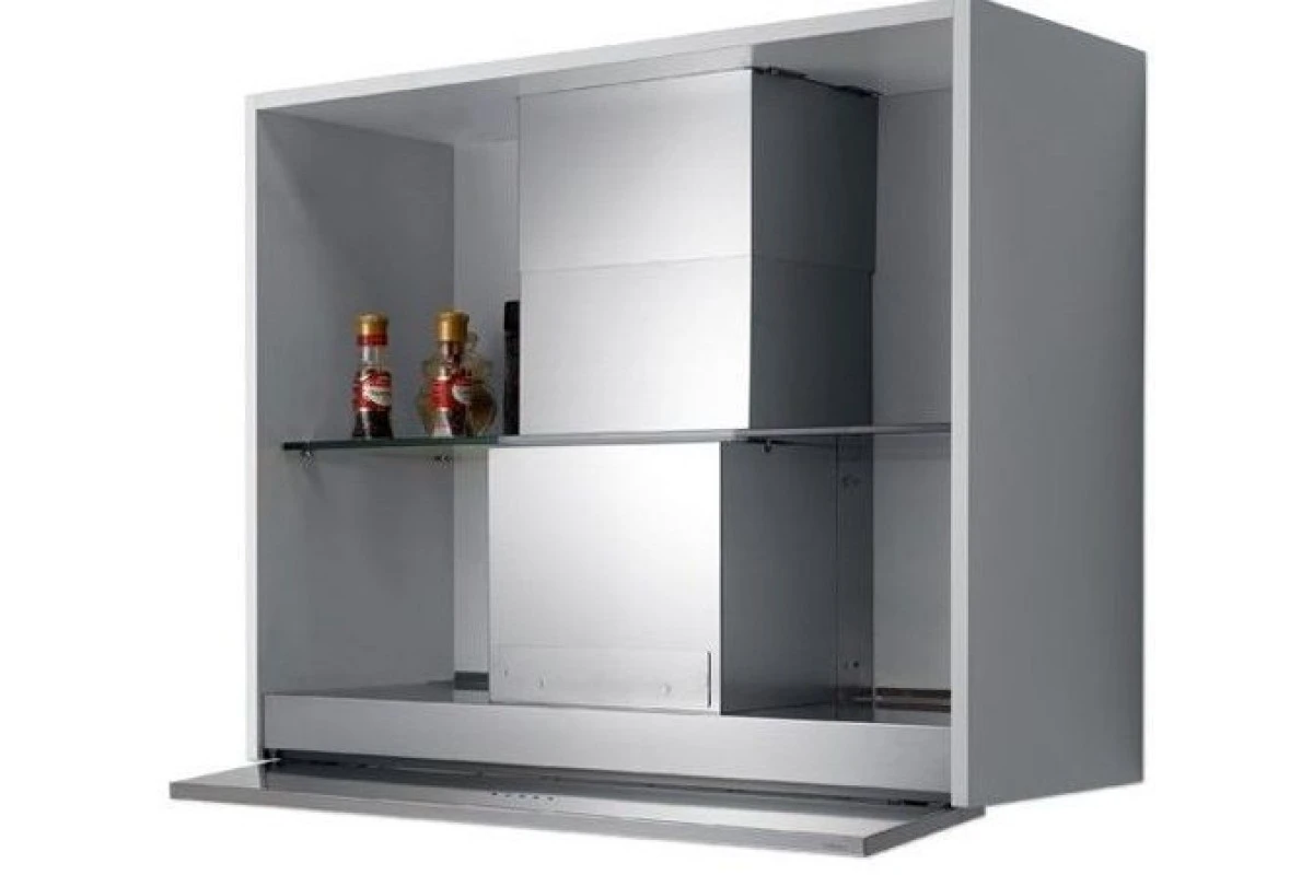 Вытяжка Falmec Design MOVE 120 inox vetro bianco (800)