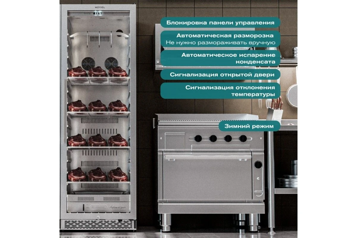 Холодильник для сухого вызревания мяса Meyvel MM-45SR