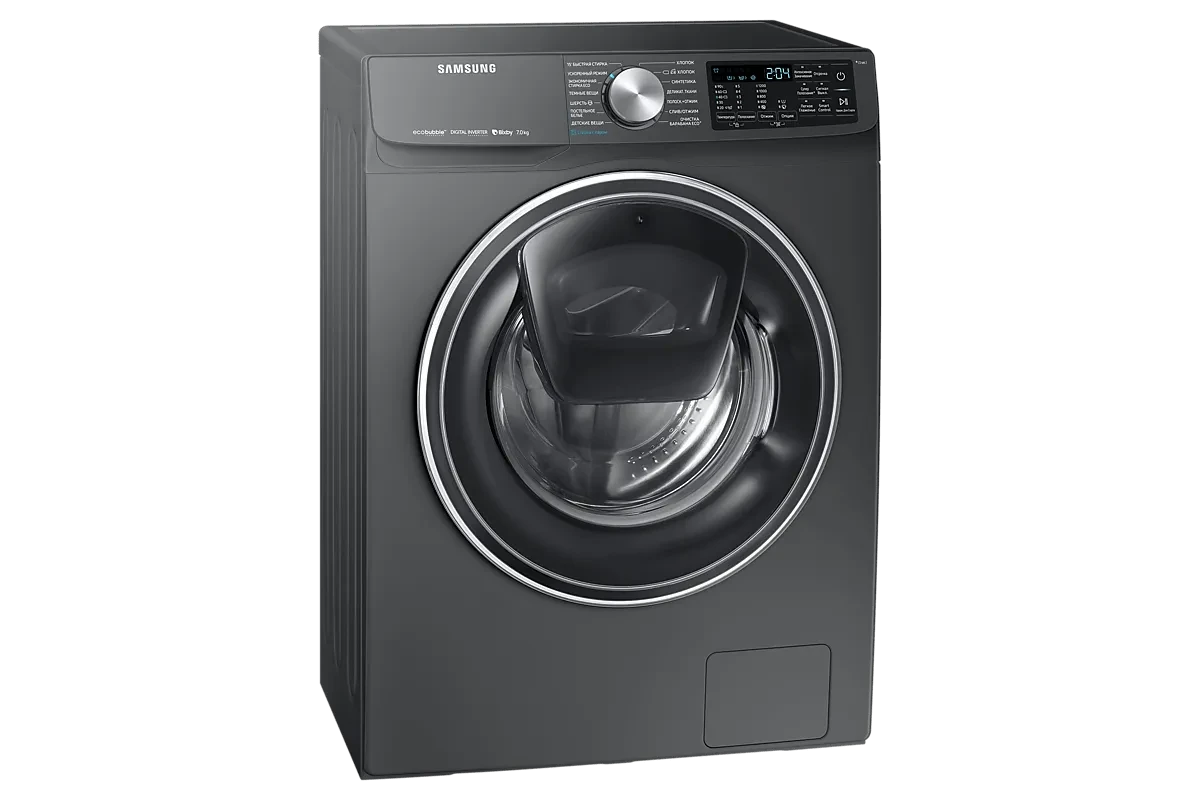 Стиральная машина Samsung WW70R62LVSXDLP (AddWash и Eco Bubble)