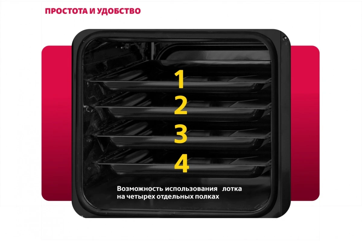 Электрический духовой шкаф Simfer B6EB140001