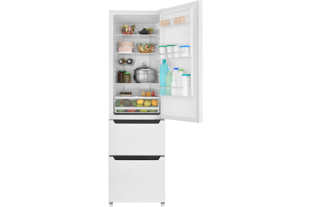 Холодильник Italian Door ZUGEL ZRFD200W металл