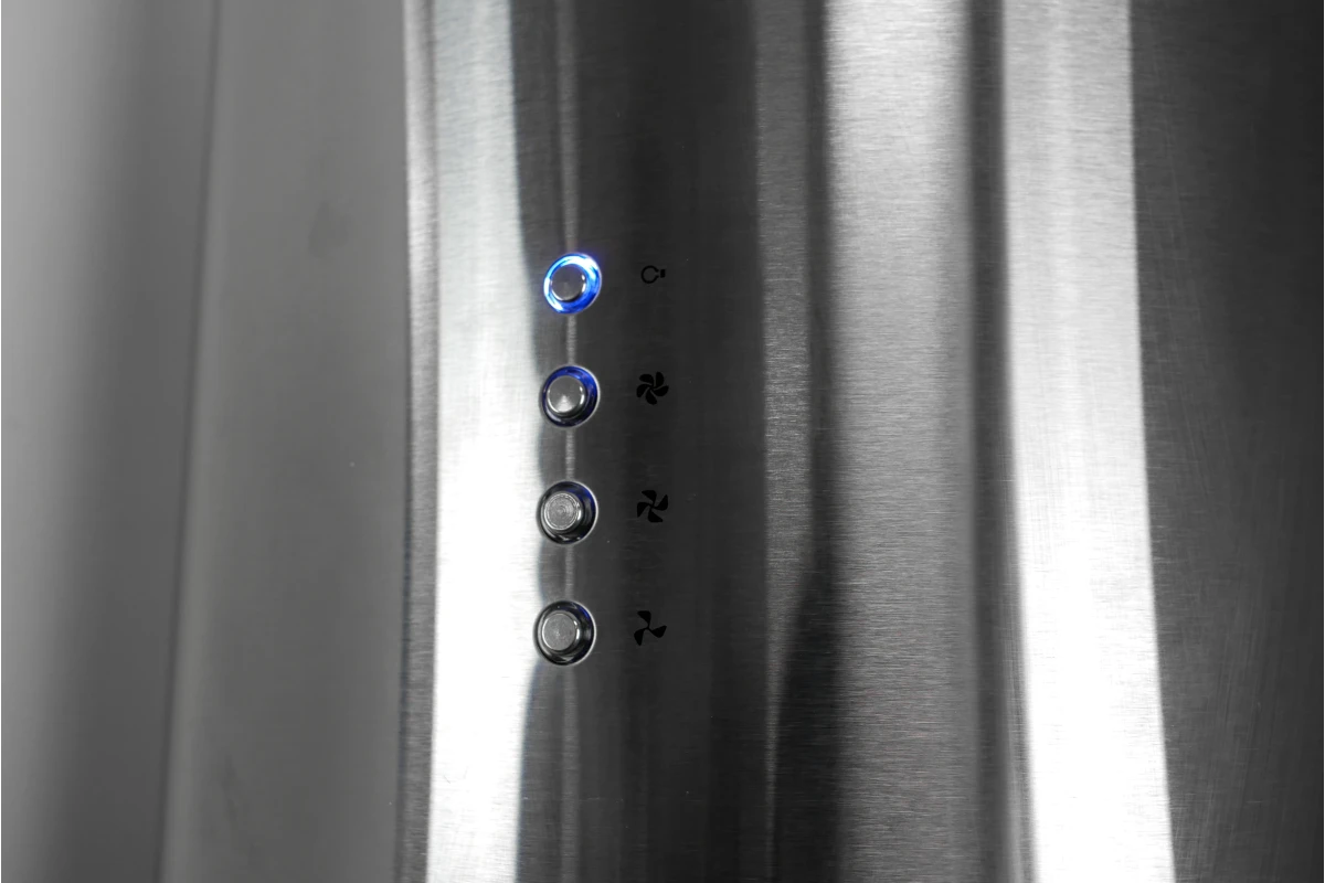 Островная кухонная вытяжка LEX Tubo Isola 350 Inox