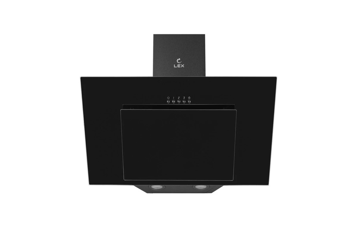 Наклонная кухонная вытяжка LEX Mira G 500 Black
