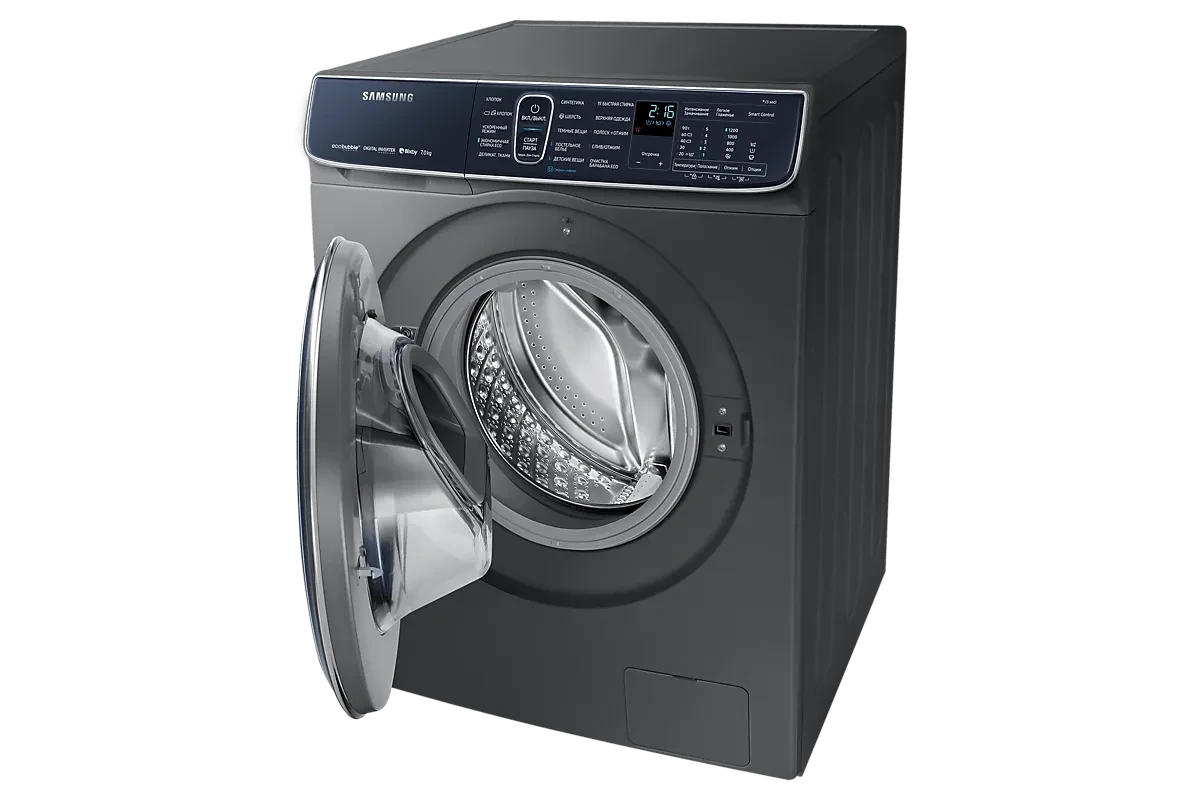 Стиральная машина Samsung WW70R62LATXDLP (AddWash и Eco Bubble)