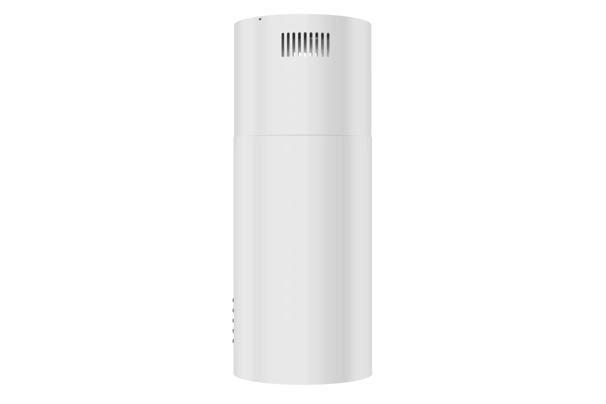 Цилиндрическая островная вытяжка Meferi TUBE35WH ISLA ULTRA