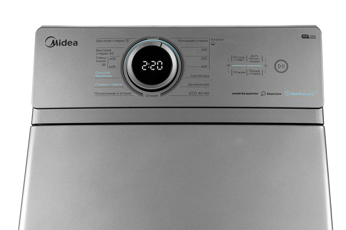 Стиральная машина Midea MF100T80BS/S-RU