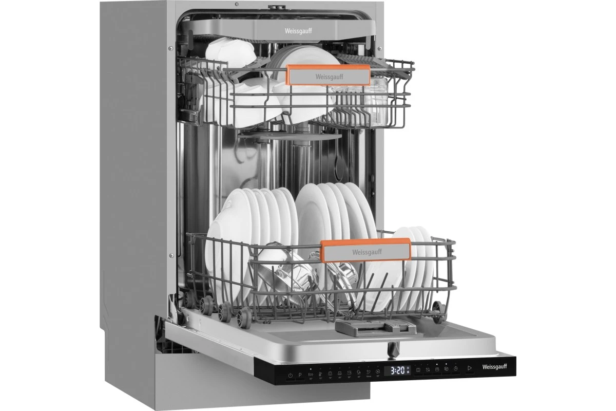 Встраиваемая посудомоечная машина Weissgauff BDW 4508 D Autoopen Infolight