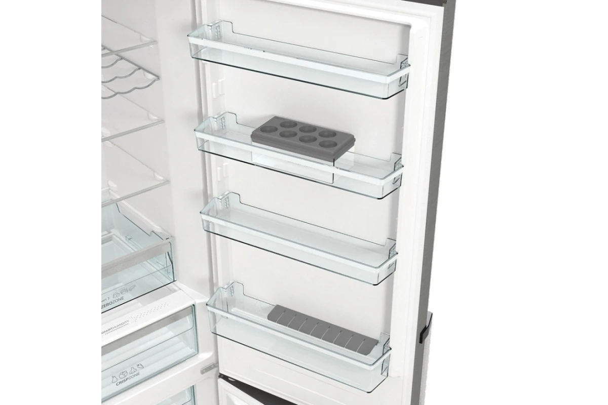 Отдельностоящий двухкамерный холодильник Gorenje NRC6203SXL5