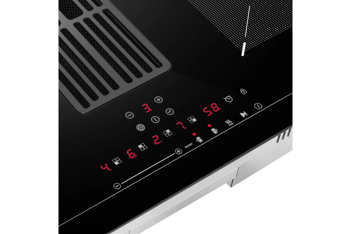 Варочная панель индукционная с вытяжкой MEFERI XSMART75BK COMFORT