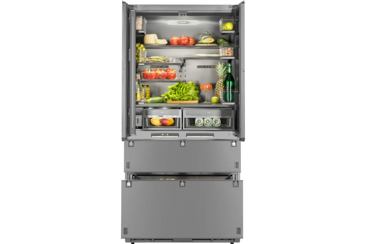 Встраиваемый холодильник Hiberg S-RFQ 800 FB inverter (French door)