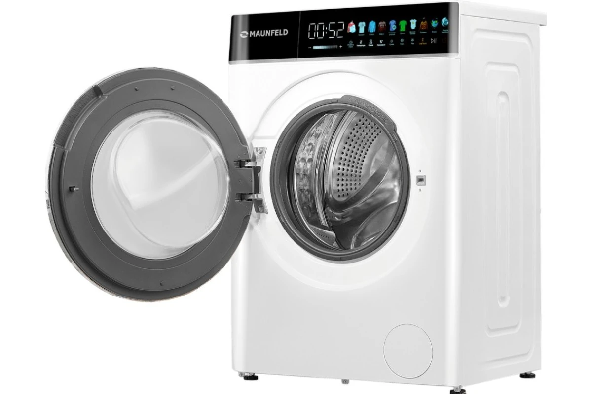 Стиральная машина c сушкой, инвертором и автодозированием Maunfeld MFWD1295WH05