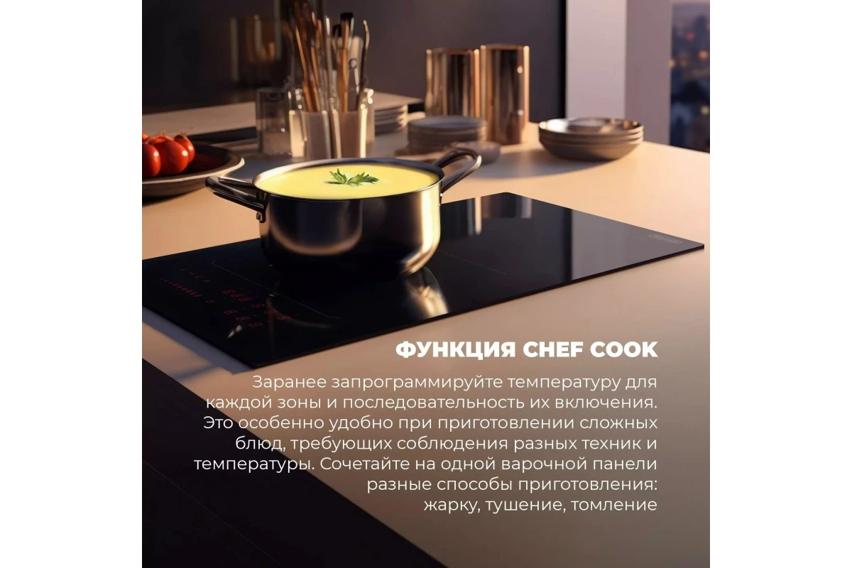 Индукционная варочная панель DeLonghi SLI 302 RUS