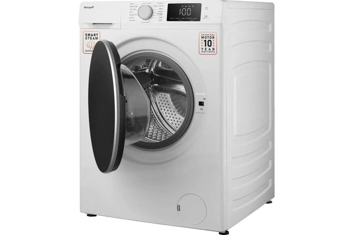 Cтиральная машина с сушкой Weissgauff WMD 61212 Inverter Steam