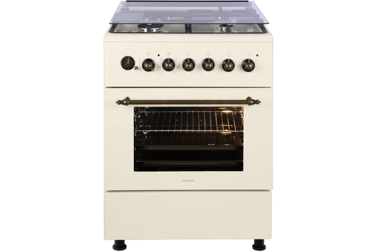 Плита газоэлектрическая NordFROST GE 6162 YR