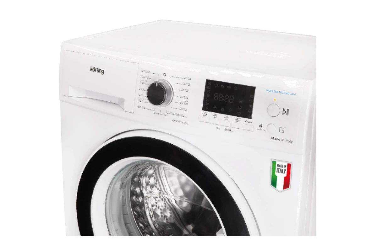 Узкая стиральная машина Korting KWM 42ID1460