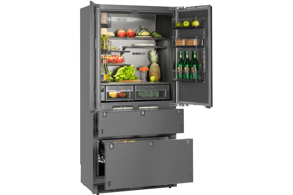 Встраиваемый холодильник Hiberg S-RFQ 800 FB inverter (French door)
