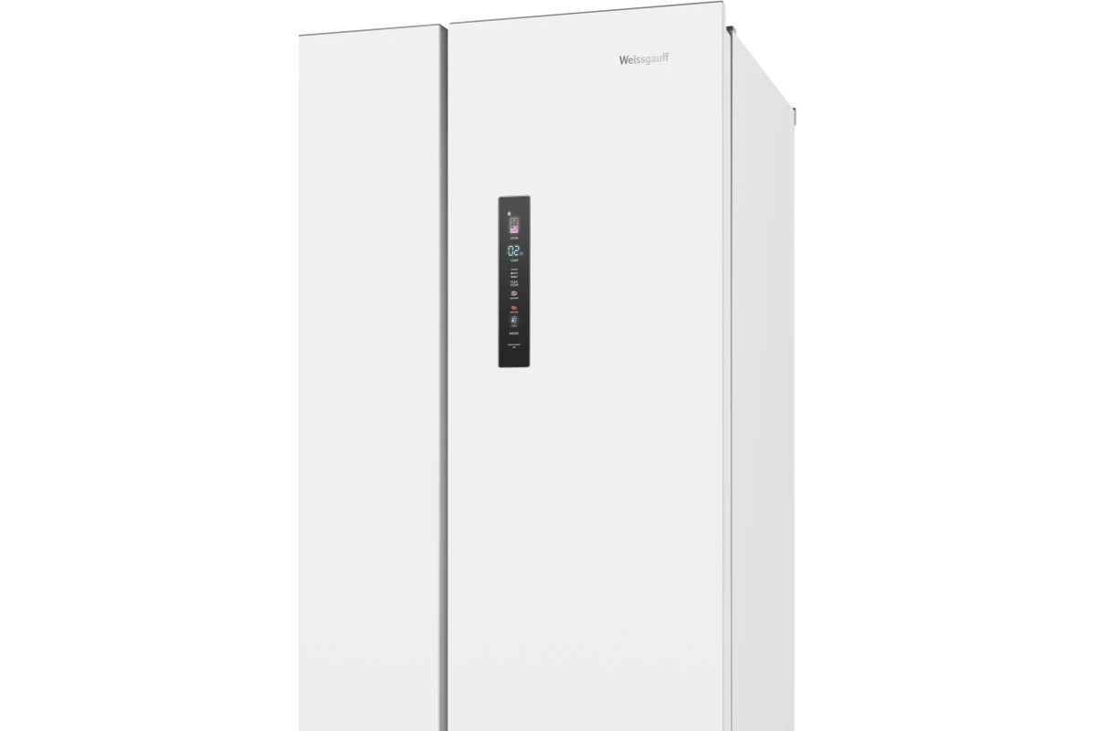 Отдельностоящий холодильник Weissgauff WFD 450 Built-in Inverter NoFrost White