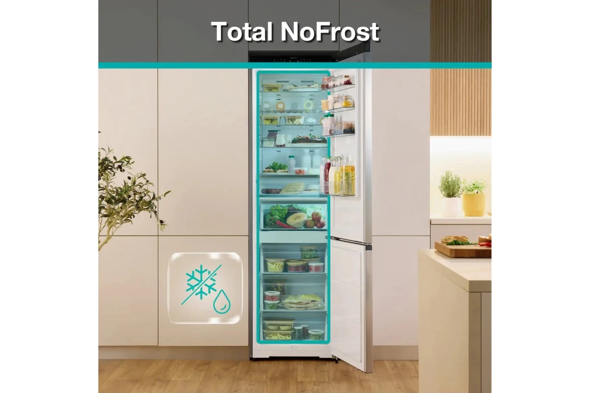 Двухкамерный холодильник Gorenje NRB620E61X4WFE