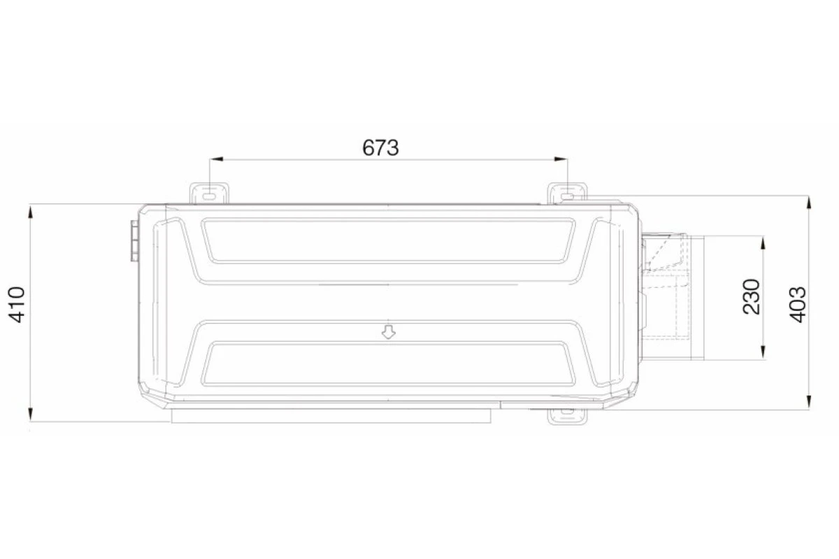 Напольно-потолочный кондиционер Excon CR-01-1022