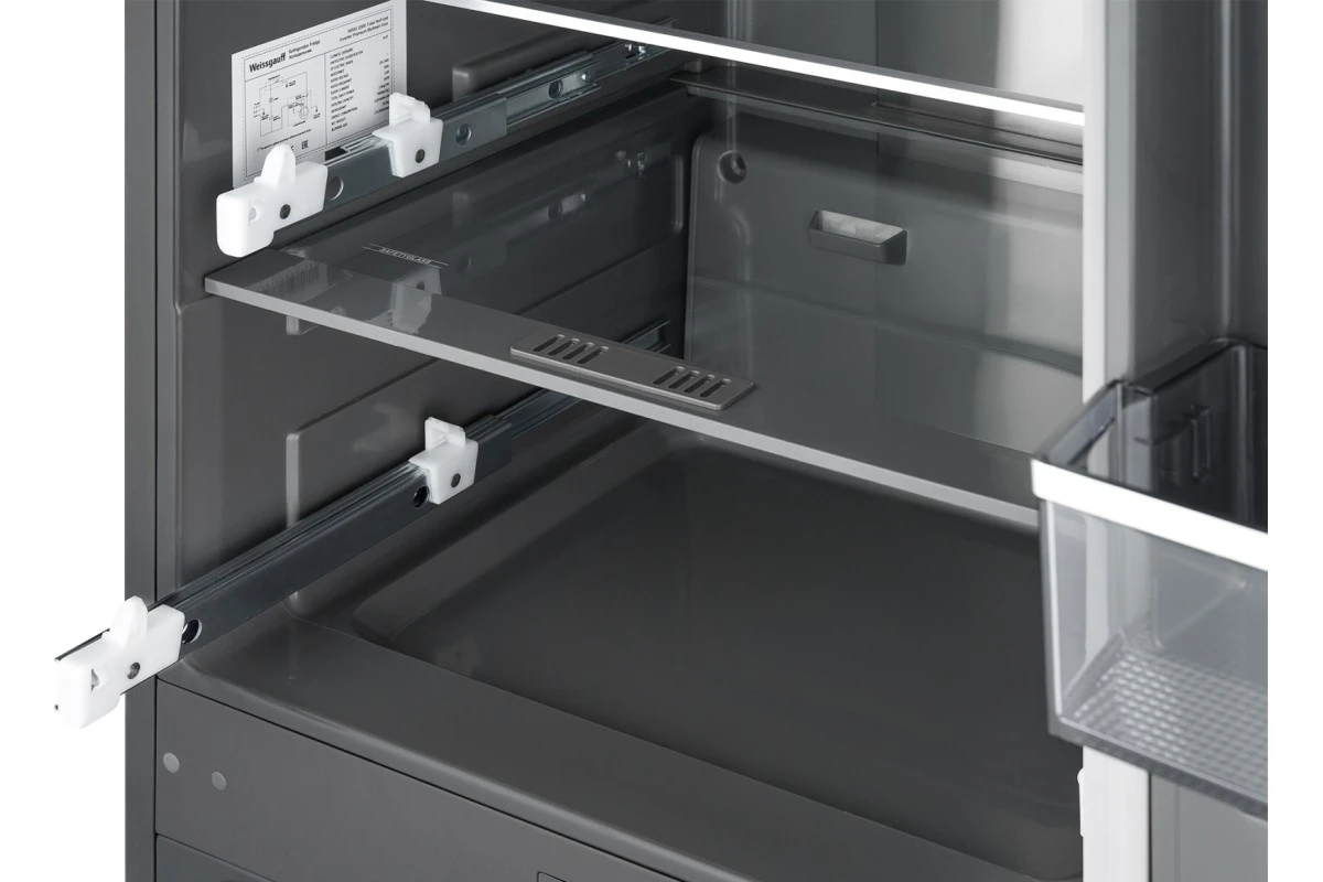 Встраиваемый холодильник с инвертором Weissgauff WRKI 2000 Total NoFrost Inverter Premium Ecofresh Inox