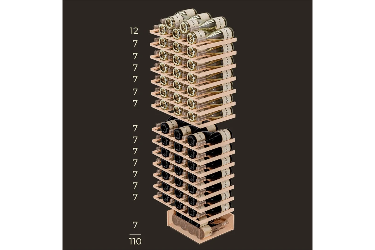 Винный шкаф Meyvel MV106-KST2 (Slim)