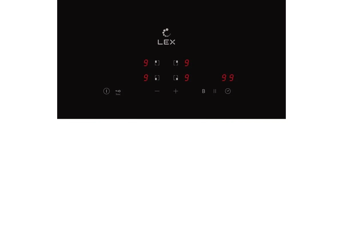 Варочная панель индукционная LEX EVI 640A BL