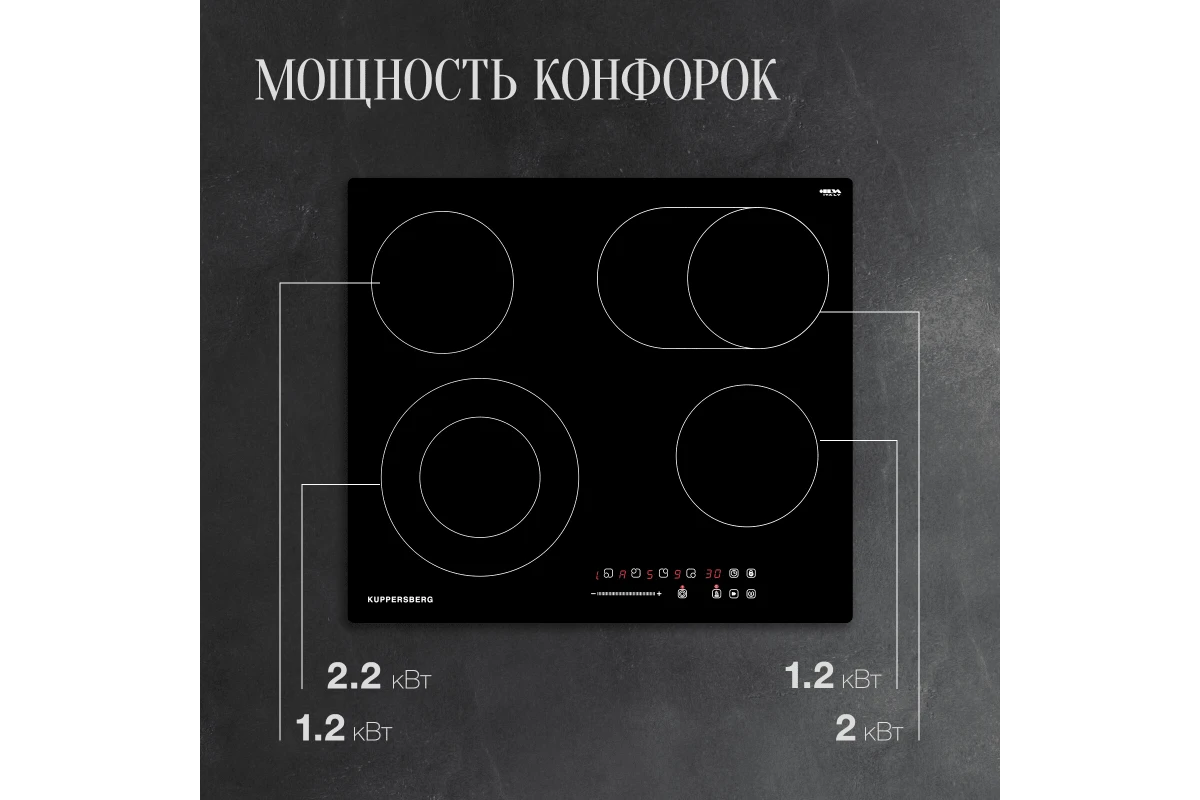 Варочная панель Kuppersberg ECS 627