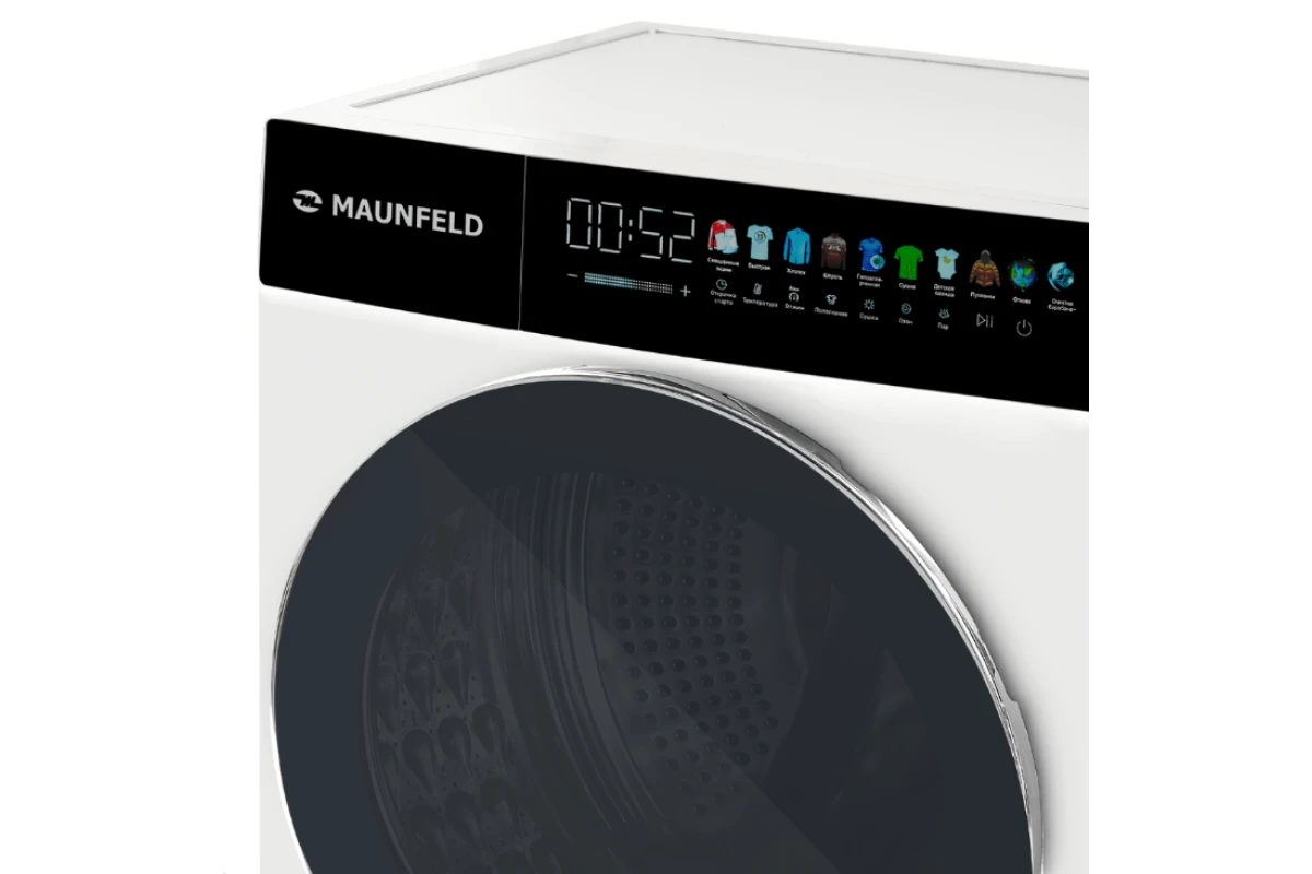 Стиральная машина c сушкой, инвертором и автодозированием Maunfeld MFWD14116WH05