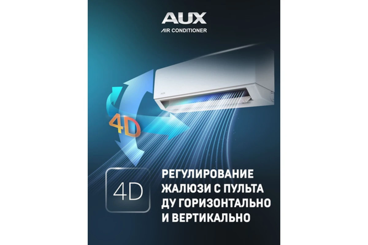Настенный внутренний блок мульти сплит-системы AUX AMWM-H12/4R2(CC) (R32)