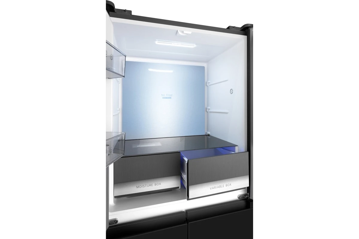 Отдельностоящий холодильник с инвертором Weissgauff WCD 450 BG NoFrost Inverter