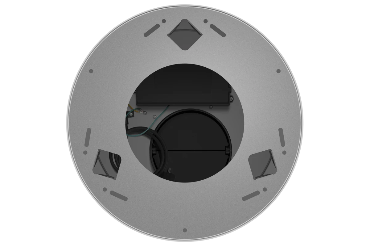 Цилиндрическая островная вытяжка Meferi TUBE35WH ISLA ULTRA