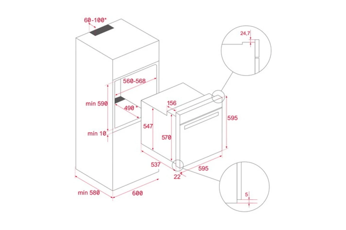 Духовой шкаф Teka NEO HSB 6150 WHITE