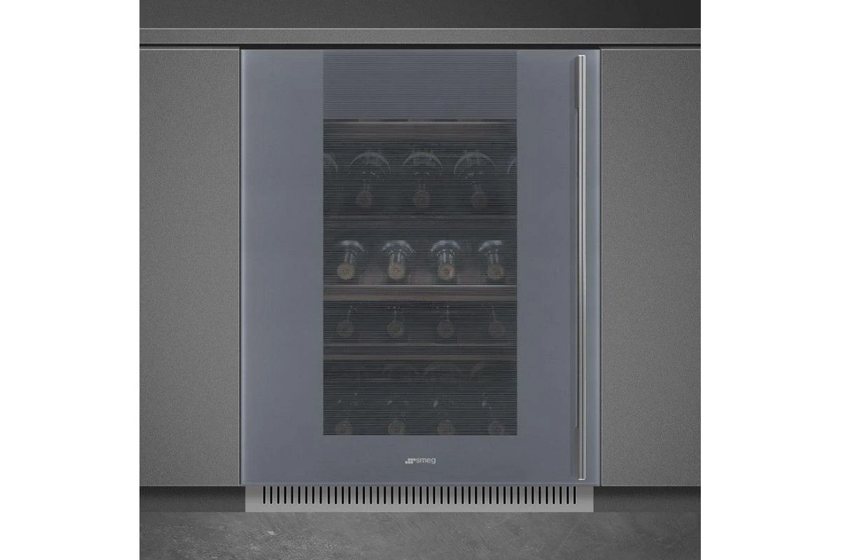 Встраиваемый холодильный шкаф для вина Smeg CVI138LS3