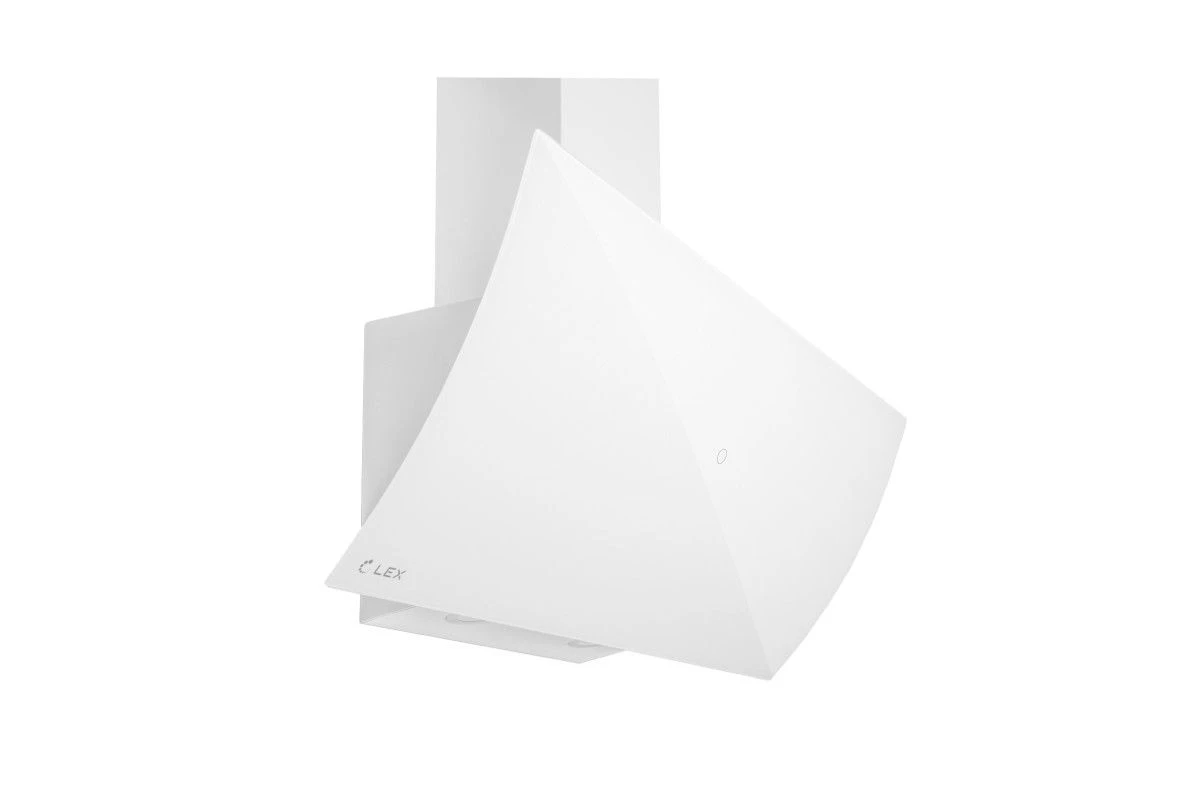 Наклонная кухонная вытяжка LEX Plaza GS 900 White