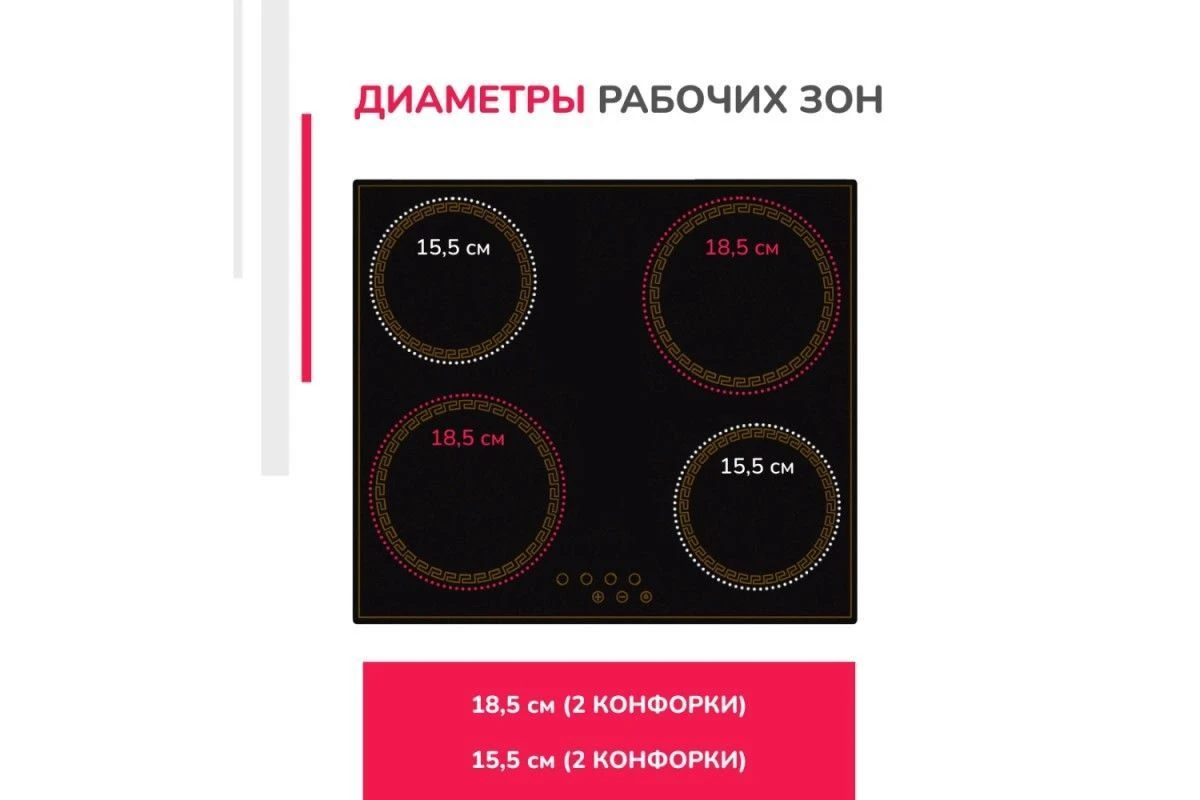Электрическая варочная панель Simfer H60D14L011