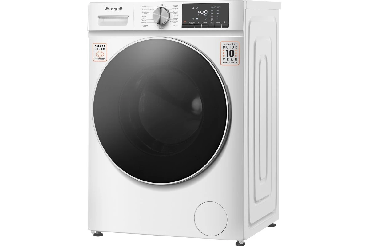Стиральная машина с сушкой Weissgauff WMD 58411 Smart Inverter Steam
