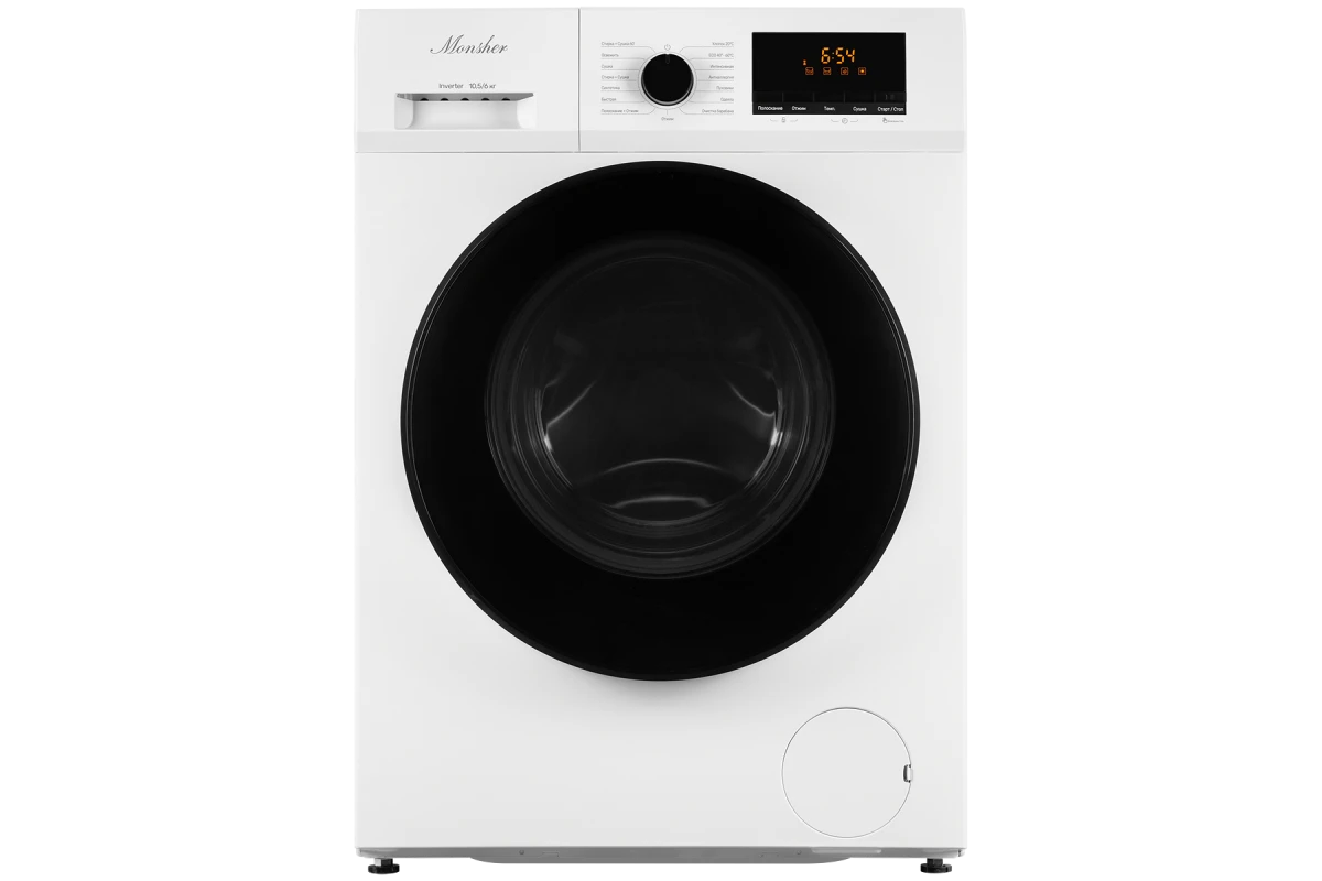 Стирально-сушильная машина Monsher MWDM 665 Blanc
