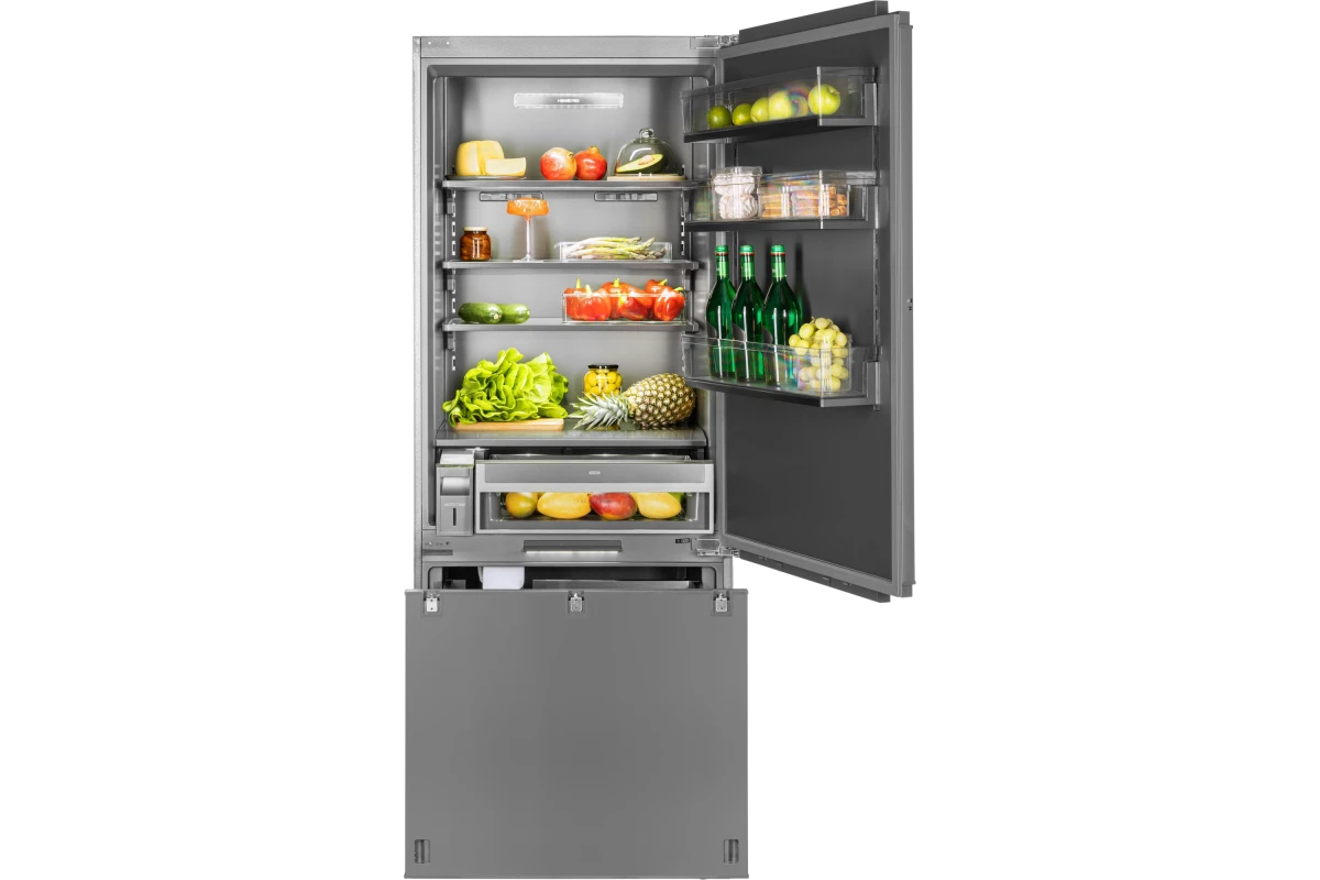 Встраиваемый холодильник Hiberg S-RFC 600 B inverter