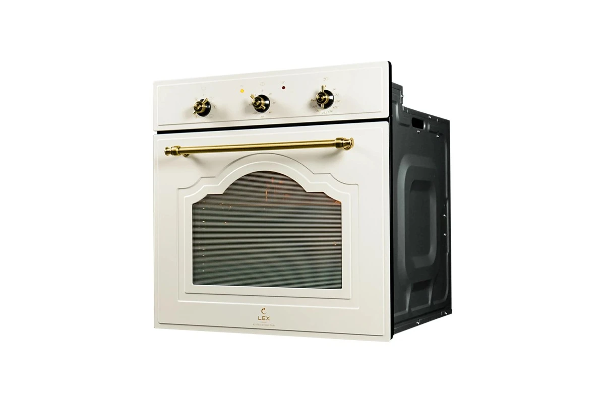 Духовой шкаф встраиваемый LEX EDM 076 C IV Light Белый антик