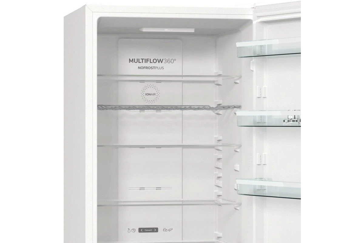 Отдельностоящий двухкамерный холодильник Gorenje NRK6202AW4