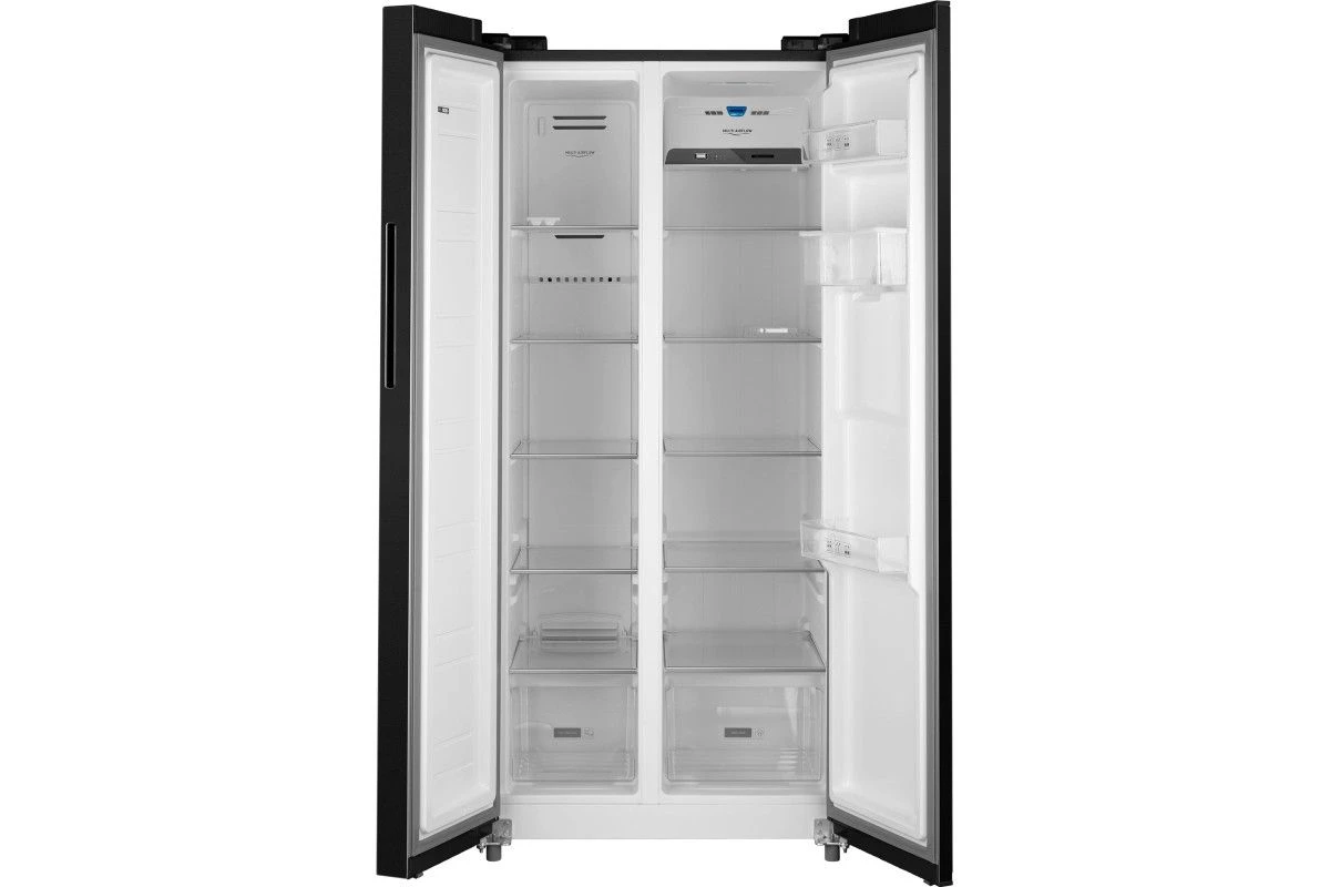 Отдельностоящий холодильник с инвертором и подачей воды Weissgauff WSBS 600 XB NoFrost Inverter Water Dispenser