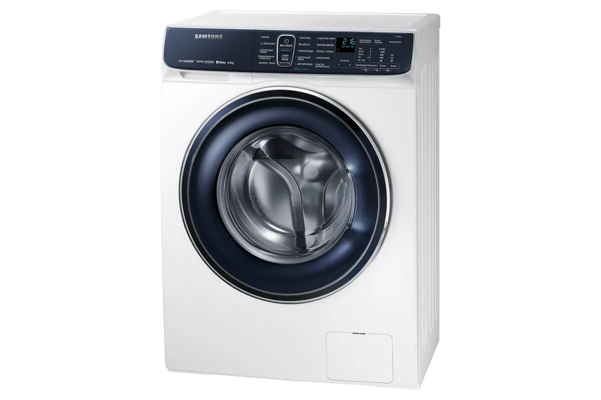 Стиральная машина Samsung WW80R62LAFWDLP (EcoBubble)