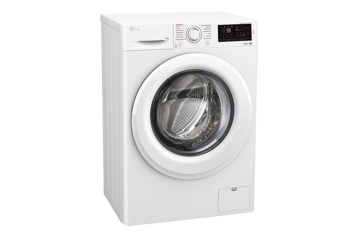 Узкая стиральная машина LG F2M5NS3W